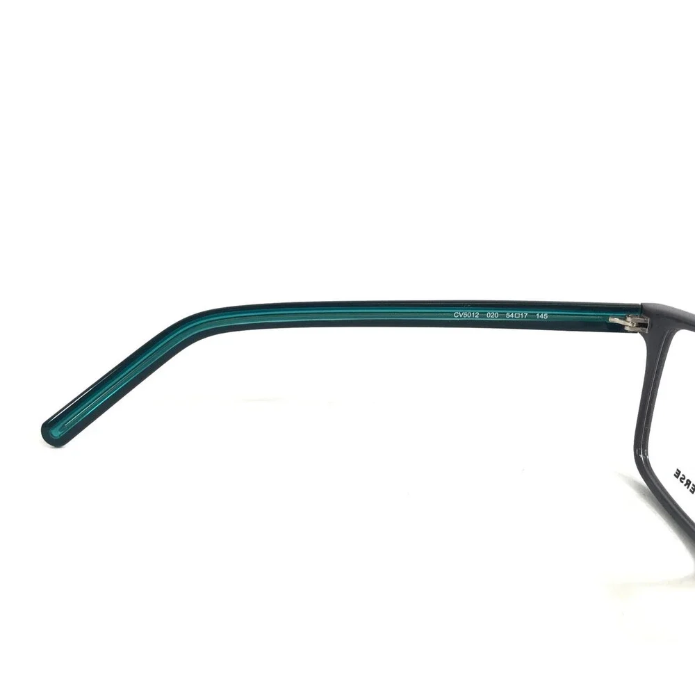 Converse Eyeglasses Frame CV5012 020 Dark Grey Blue Rectangle Full Rim 54-17-145